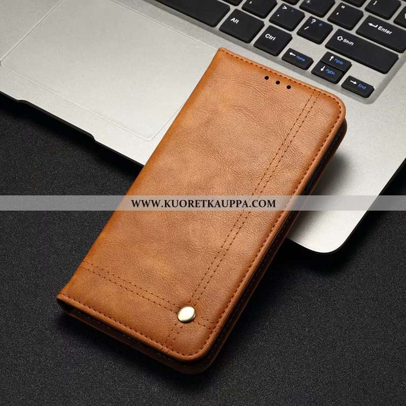 Kuori Honor 9x Pro, Kuoret Honor 9x Pro, Kotelo Honor 9x Pro Salkku Suojaus Puhelimen Ruskea