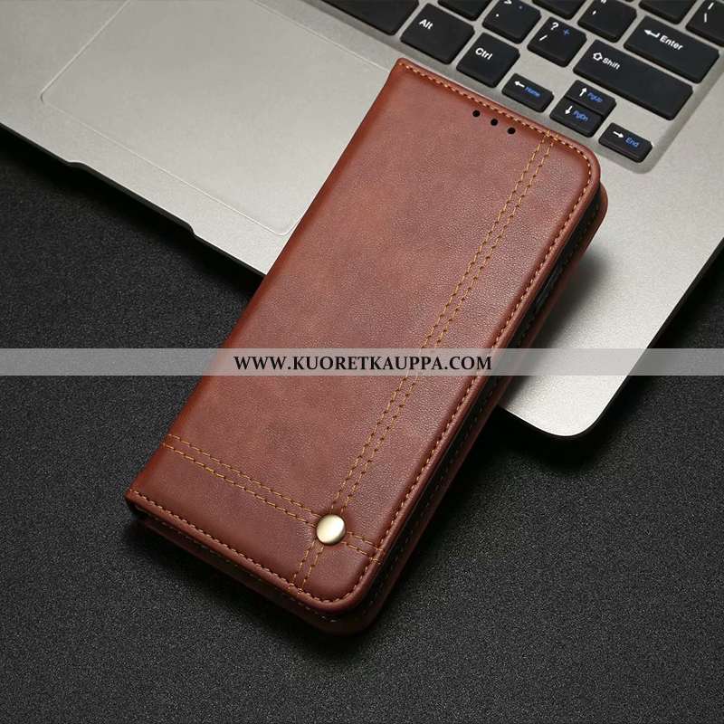 Kuori Honor 9x Pro, Kuoret Honor 9x Pro, Kotelo Honor 9x Pro Salkku Suojaus Puhelimen Ruskea