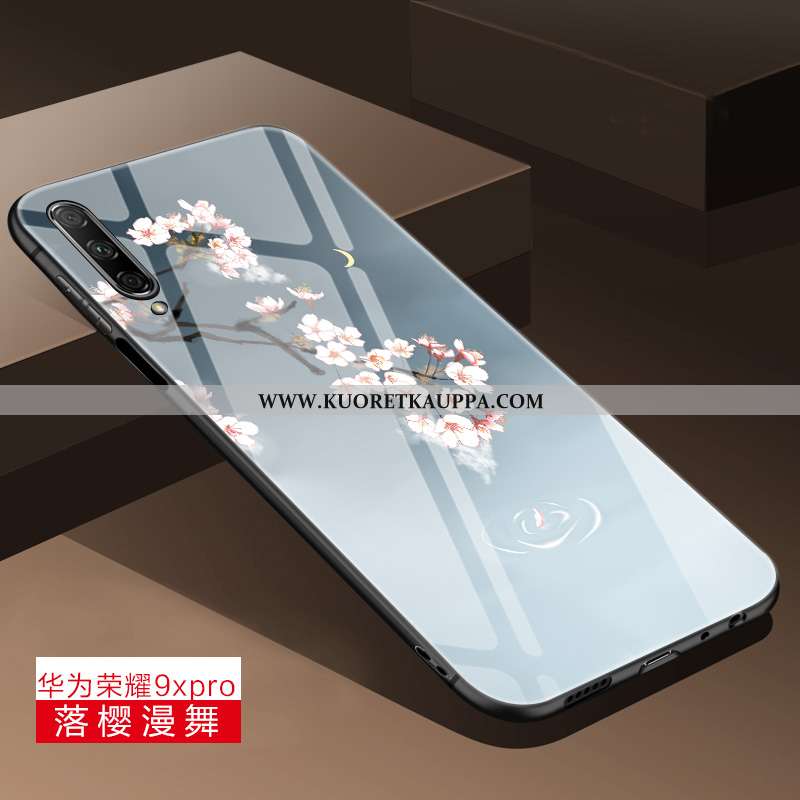 Kuori Honor 9x Pro, Kuoret Honor 9x Pro, Kotelo Honor 9x Pro Silikoni Suojaus Vihreä