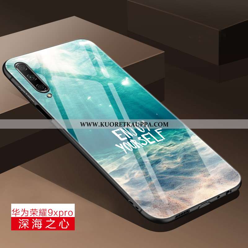 Kuori Honor 9x Pro, Kuoret Honor 9x Pro, Kotelo Honor 9x Pro Silikoni Suojaus Vihreä