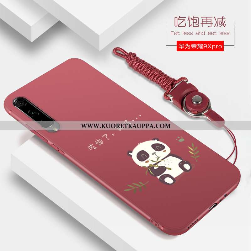 Kuori Honor 9x Pro, Kuoret Honor 9x Pro, Kotelo Honor 9x Pro Silikoni Suuntaus Puhelimen Punainen