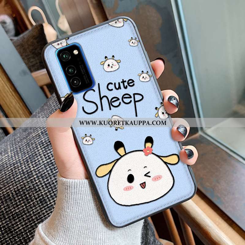 Kuori Honor View30, Kuoret Honor View30, Kotelo Honor View30 Kohokuviointi Sarjakuva Silikoni Sinine