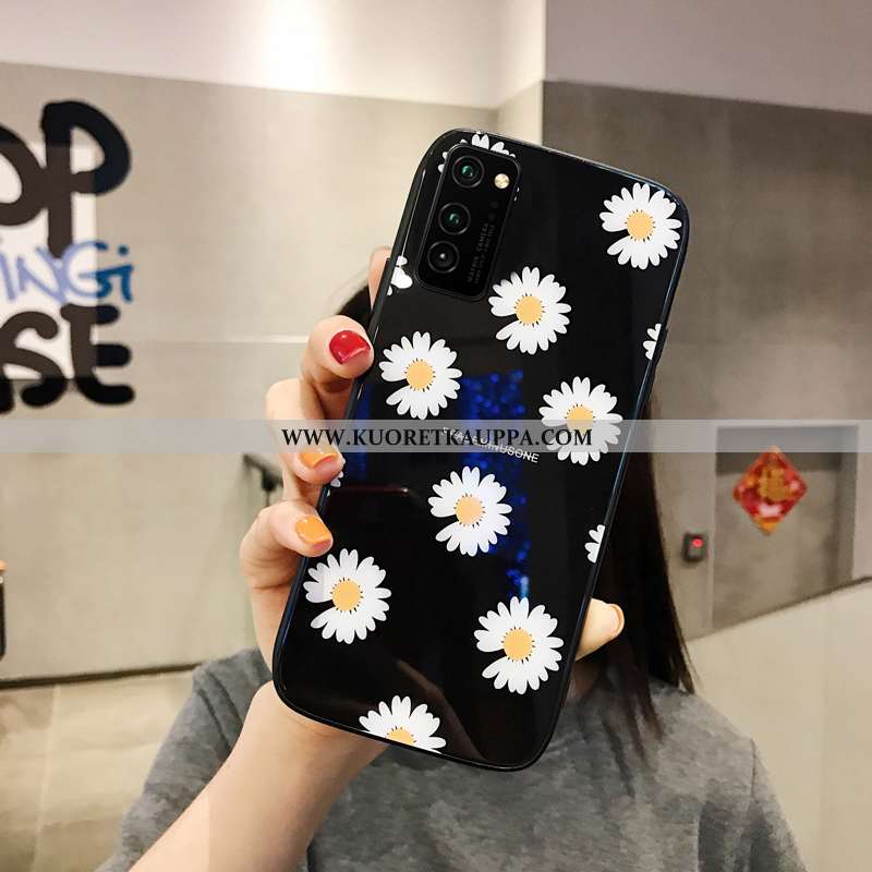 Kuori Honor View30, Kuoret Honor View30, Kotelo Honor View30 Luova Lasi Musta Juoksuhiekka Tuki Must