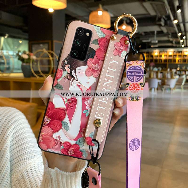 Kuori Honor View30, Kuoret Honor View30, Kotelo Honor View30 Luova Punainen Tuuli Puhelimen