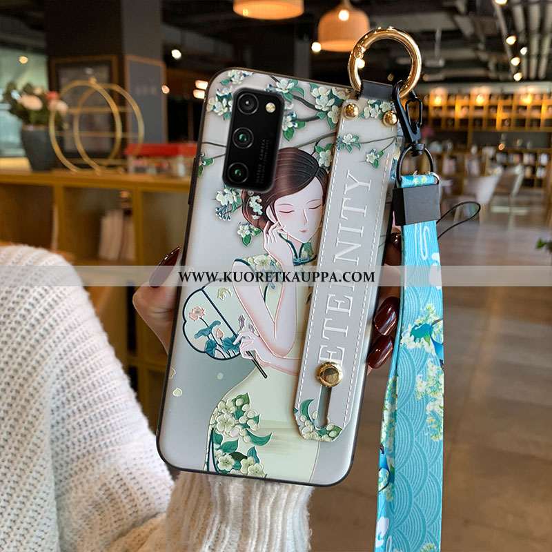 Kuori Honor View30, Kuoret Honor View30, Kotelo Honor View30 Luova Punainen Tuuli Puhelimen