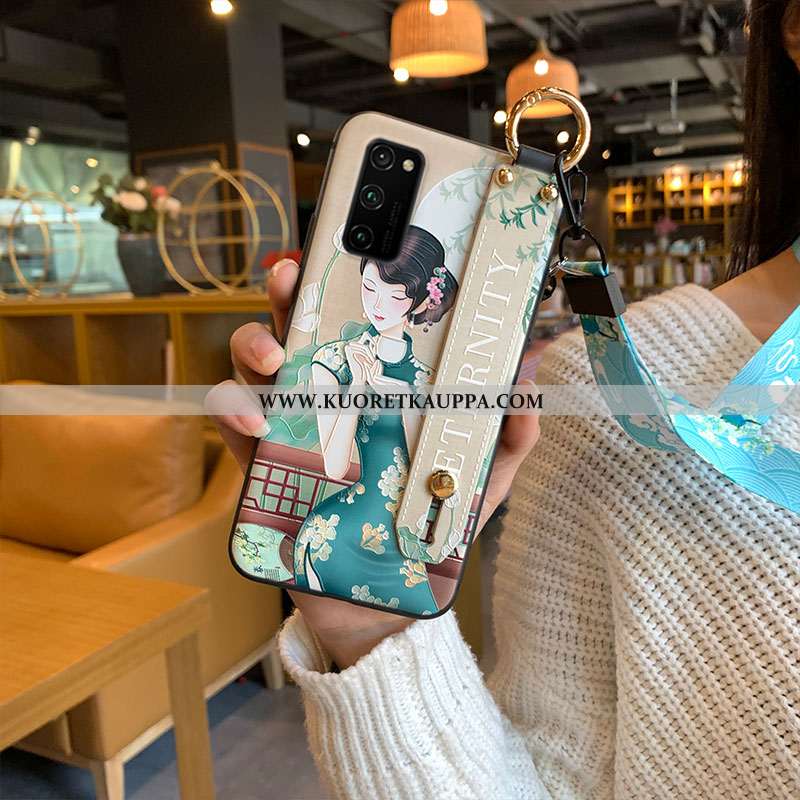 Kuori Honor View30, Kuoret Honor View30, Kotelo Honor View30 Luova Punainen Tuuli Puhelimen