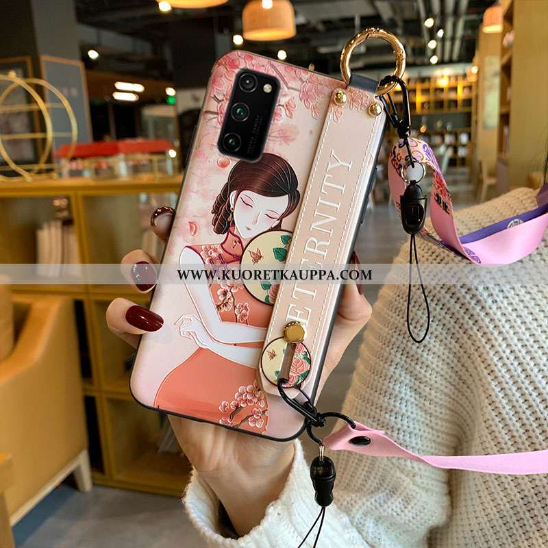 Kuori Honor View30, Kuoret Honor View30, Kotelo Honor View30 Luova Punainen Tuuli Puhelimen