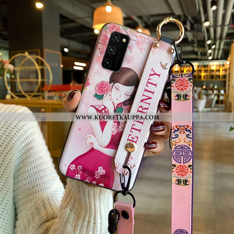 Kuori Honor View30, Kuoret Honor View30, Kotelo Honor View30 Luova Punainen Tuuli Puhelimen