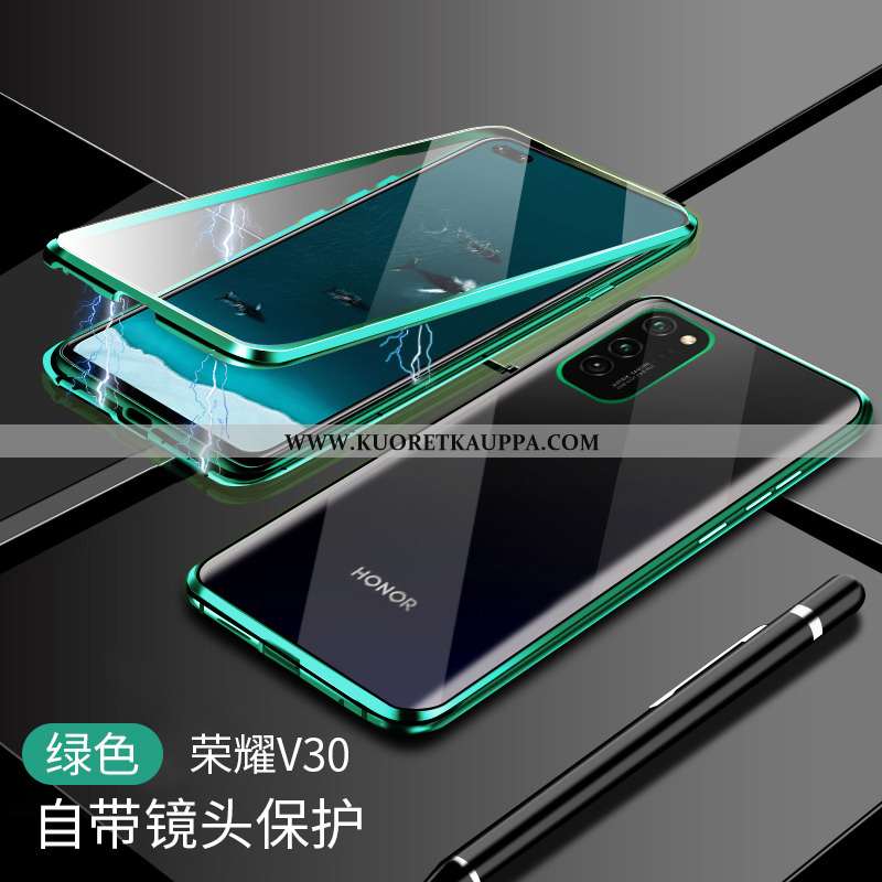 Kuori Honor View30, Kuoret Honor View30, Kotelo Honor View30 Metalli Suojaus Kehys Punainen