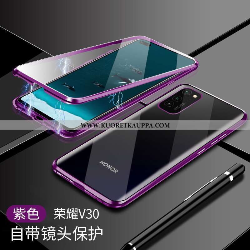 Kuori Honor View30, Kuoret Honor View30, Kotelo Honor View30 Metalli Suojaus Kehys Punainen