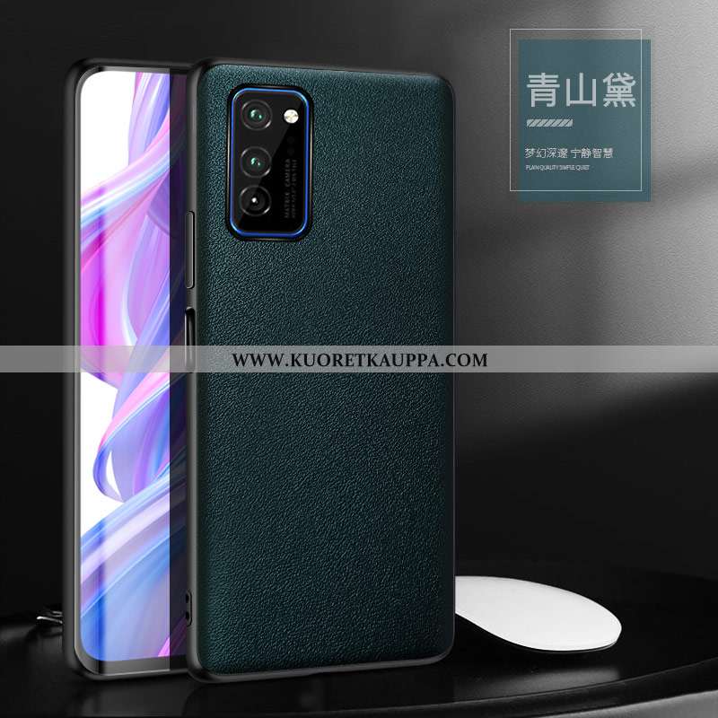 Kuori Honor View30, Kuoret Honor View30, Kotelo Honor View30 Nahkakuori Persoonallisuus Musta Lehmä 