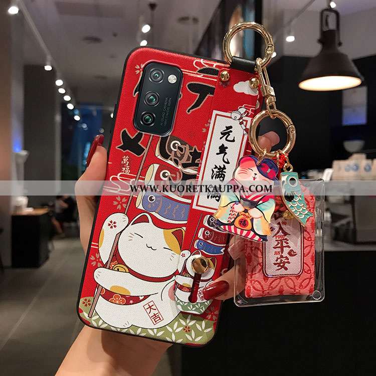 Kuori Honor View30, Kuoret Honor View30, Kotelo Honor View30 Pehmeä Neste Persoonallisuus Punainen R