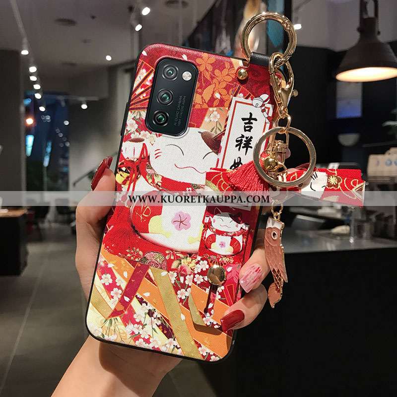 Kuori Honor View30, Kuoret Honor View30, Kotelo Honor View30 Pehmeä Neste Persoonallisuus Punainen R