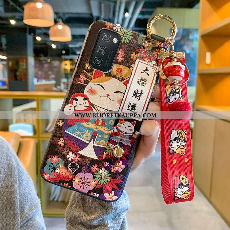 Kuori Honor View30, Kuoret Honor View30, Kotelo Honor View30 Pehmeä Neste Persoonallisuus Punainen R