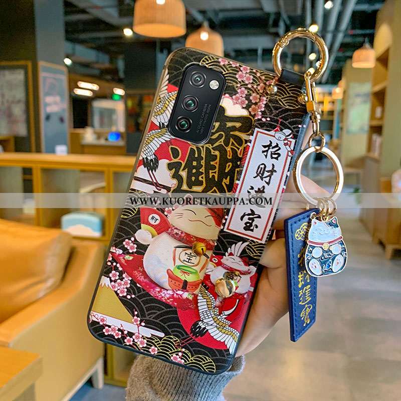 Kuori Honor View30, Kuoret Honor View30, Kotelo Honor View30 Pehmeä Neste Persoonallisuus Punainen R