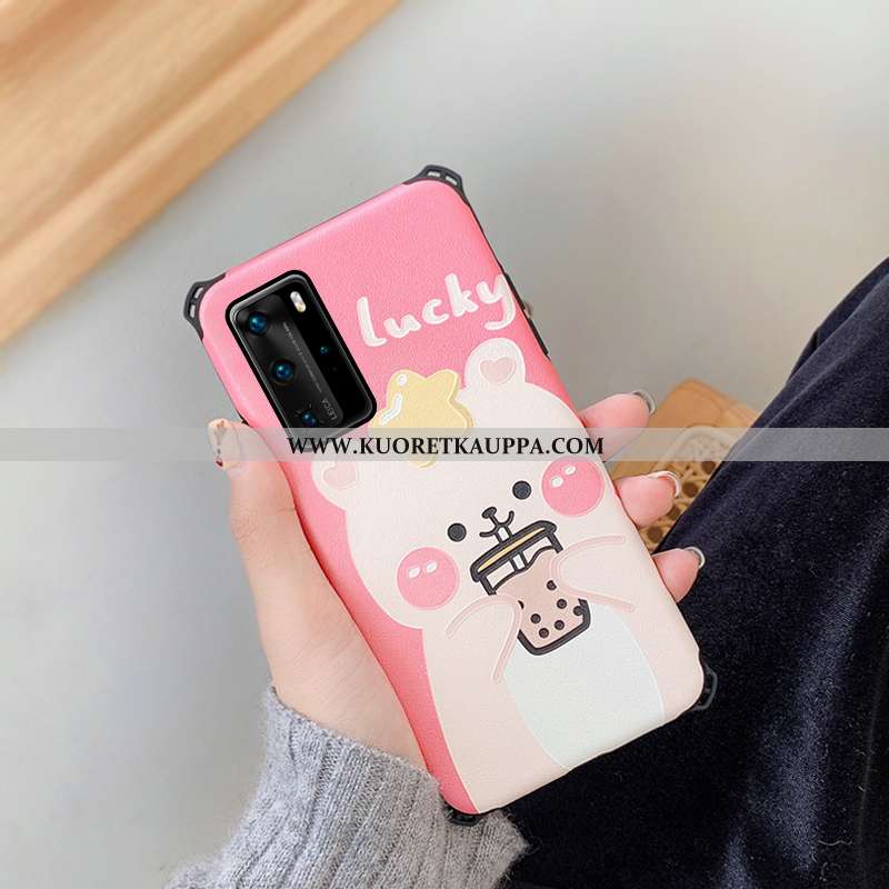 Kuori Honor View30, Kuoret Honor View30, Kotelo Honor View30 Silikoni Suojaus Luova Puhelimen Bear P