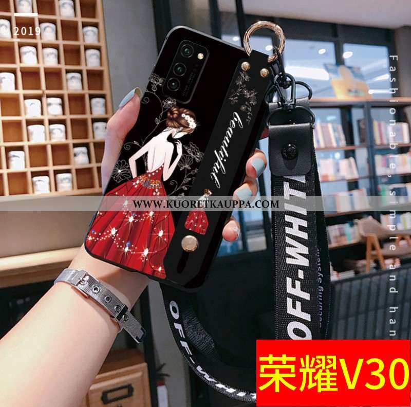 Kuori Honor View30, Kuoret Honor View30, Kotelo Honor View30 Silikoni Suojaus Suuntaus Punainen Pest