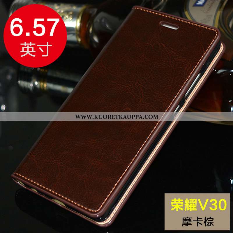 Kuori Honor View30 Pro, Kuoret Honor View30 Pro, Kotelo Honor View30 Pro Nahka Pehmeä Neste Murtumat