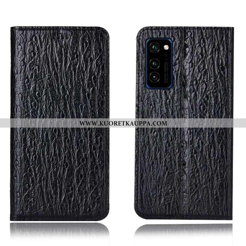 Kuori Honor View30 Pro, Kuoret Honor View30 Pro, Kotelo Honor View30 Pro Nahkakuori Kukkakuvio Murtu