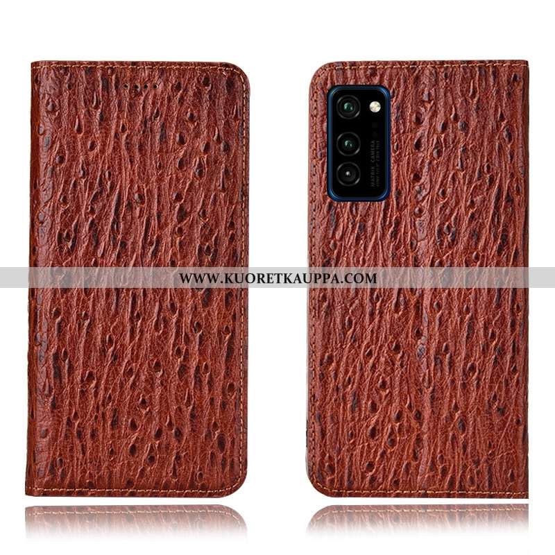 Kuori Honor View30 Pro, Kuoret Honor View30 Pro, Kotelo Honor View30 Pro Nahkakuori Kukkakuvio Murtu