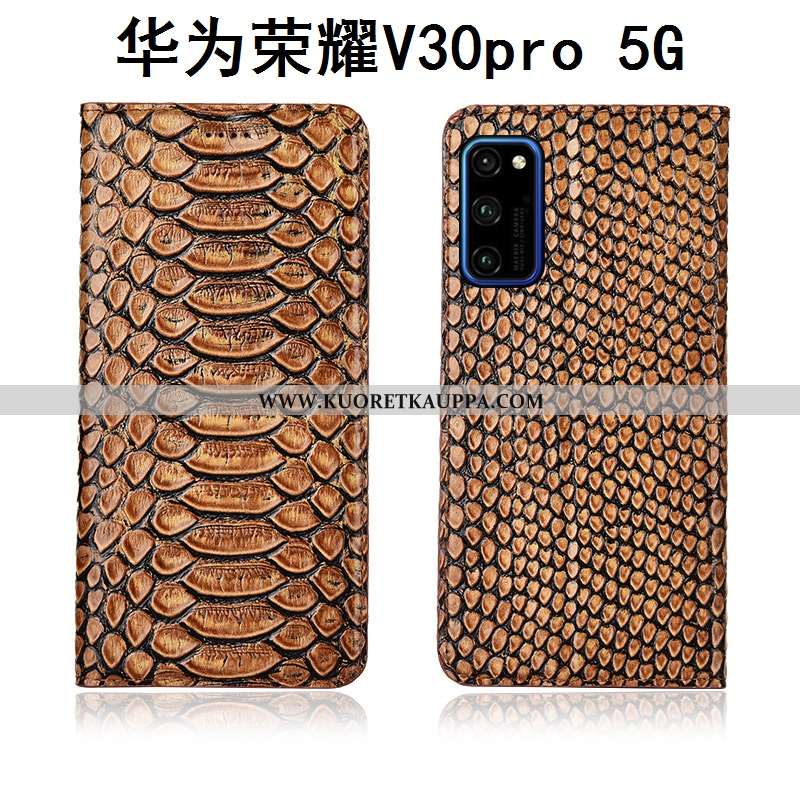 Kuori Honor View30 Pro, Kuoret Honor View30 Pro, Kotelo Honor View30 Pro Nahkakuori Kukkakuvio Simpu