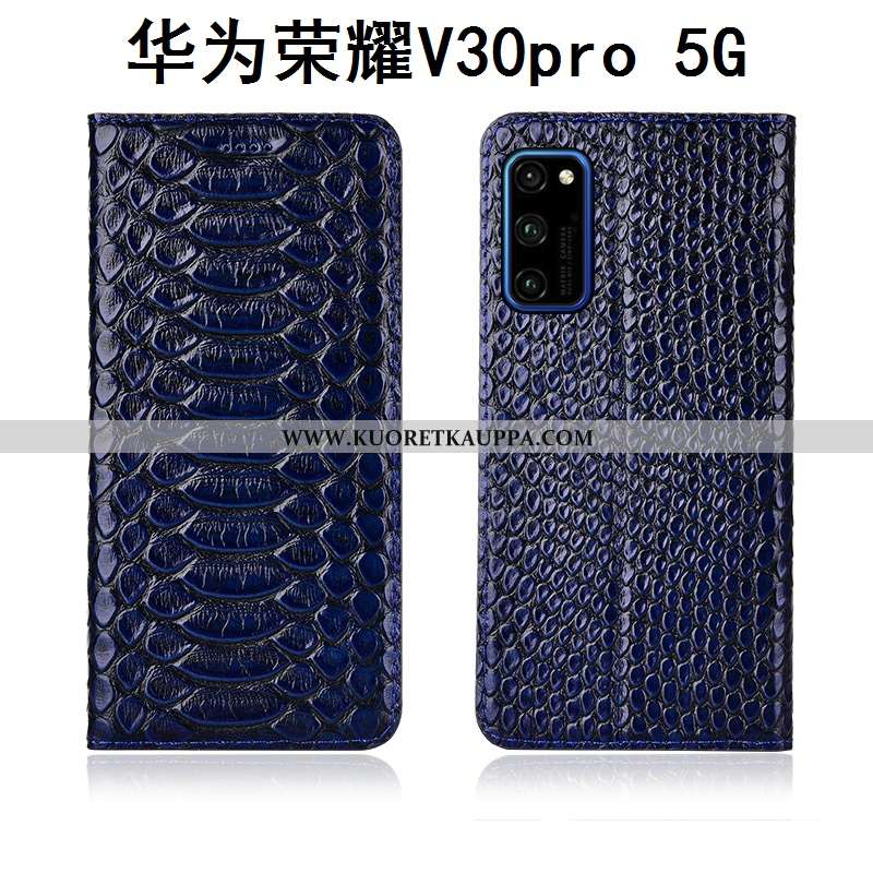 Kuori Honor View30 Pro, Kuoret Honor View30 Pro, Kotelo Honor View30 Pro Nahkakuori Kukkakuvio Simpu