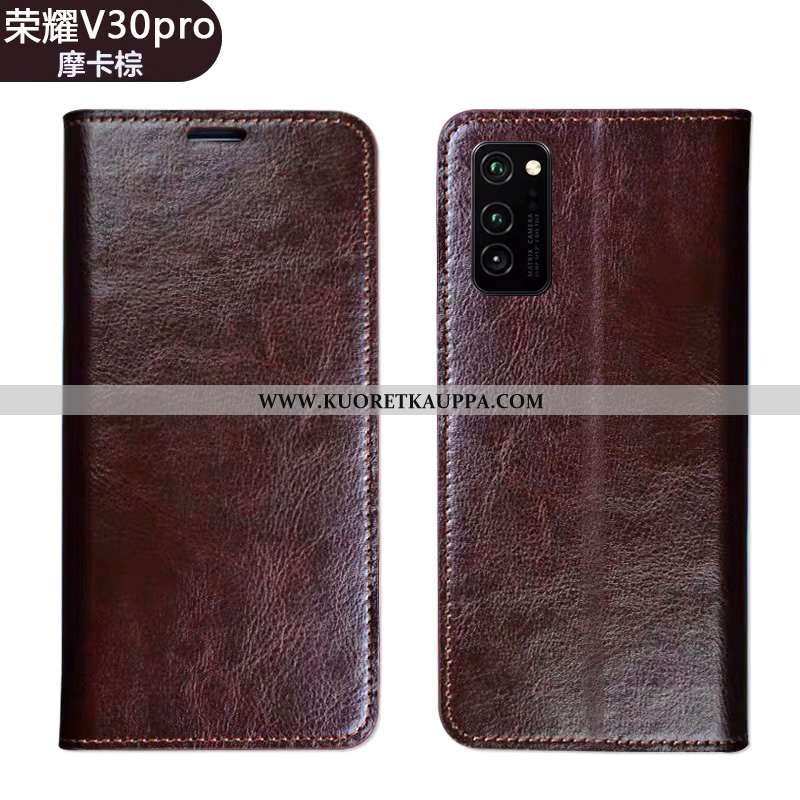Kuori Honor View30 Pro, Kuoret Honor View30 Pro, Kotelo Honor View30 Pro Suojaus Aito Nahka Murtumat