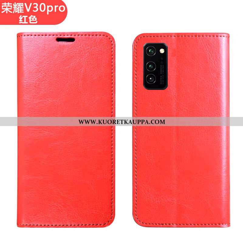 Kuori Honor View30 Pro, Kuoret Honor View30 Pro, Kotelo Honor View30 Pro Suojaus Aito Nahka Murtumat