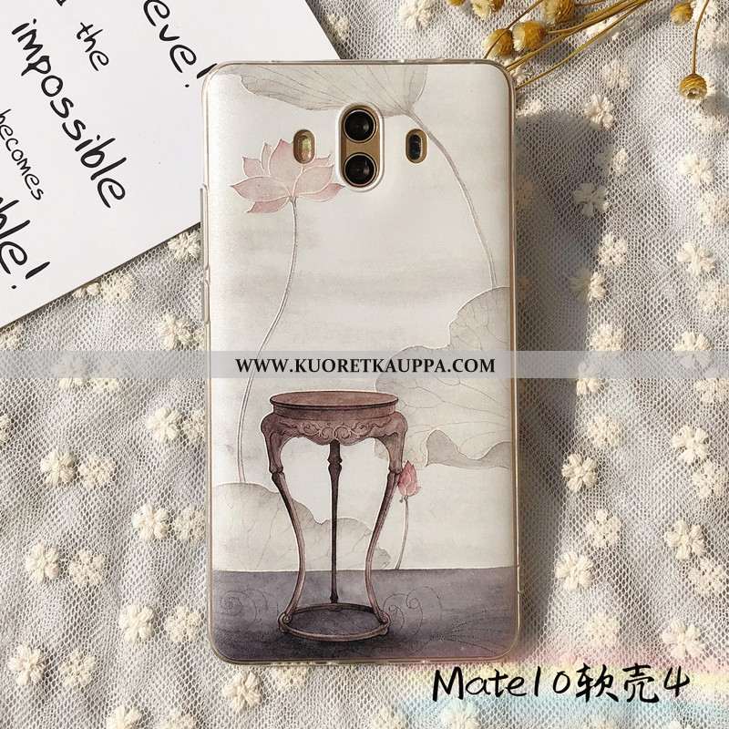 Kuori Huawei Mate 10, Kuoret Huawei Mate 10, Kotelo Huawei Mate 10 Kohokuviointi Pehmeä Neste Murtum