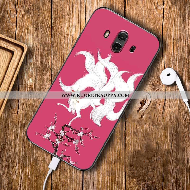 Kuori Huawei Mate 10, Kuoret Huawei Mate 10, Kotelo Huawei Mate 10 Luova Kohokuviointi Pesty Suede P