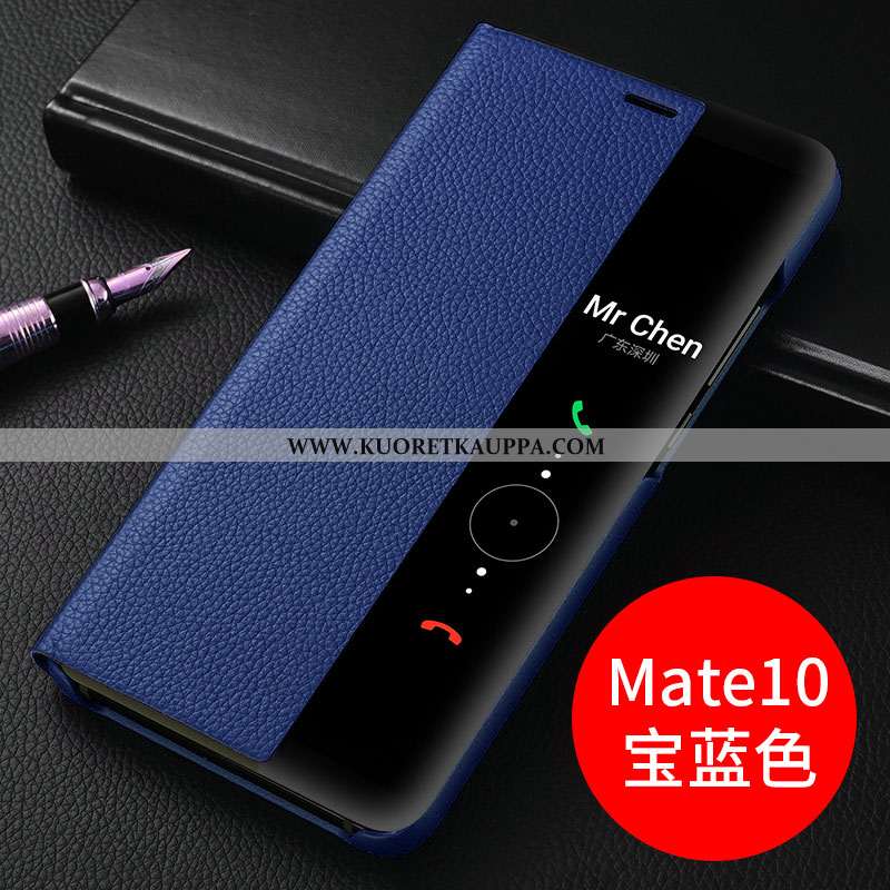 Kuori Huawei Mate 10, Kuoret Huawei Mate 10, Kotelo Huawei Mate 10 Nahkakuori Suojaus All Inclusive 