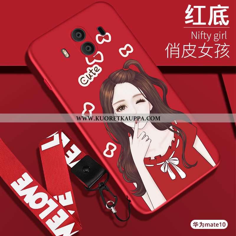 Kuori Huawei Mate 10, Kuoret Huawei Mate 10, Kotelo Huawei Mate 10 Pehmeä Neste Silikoni Musta All I