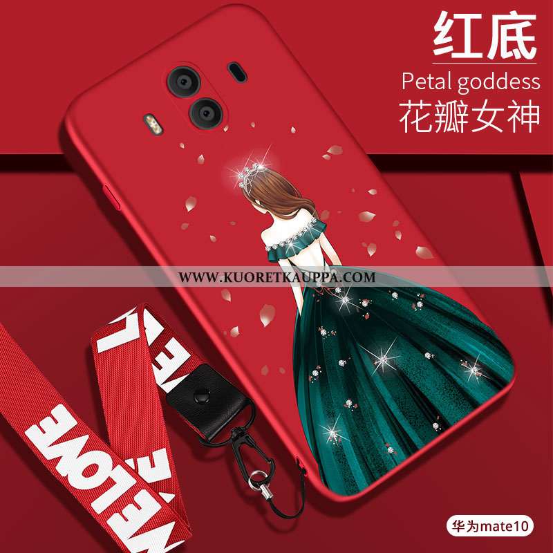 Kuori Huawei Mate 10, Kuoret Huawei Mate 10, Kotelo Huawei Mate 10 Pehmeä Neste Silikoni Musta All I