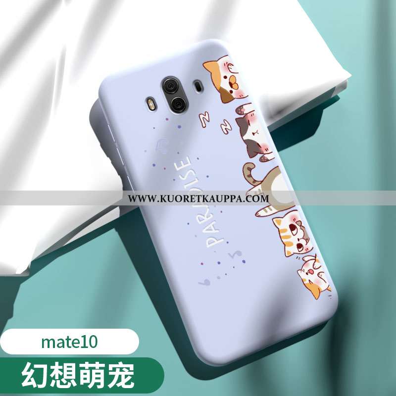 Kuori Huawei Mate 10, Kuoret Huawei Mate 10, Kotelo Huawei Mate 10 Silikoni Suojaus Jauhe Pinkki