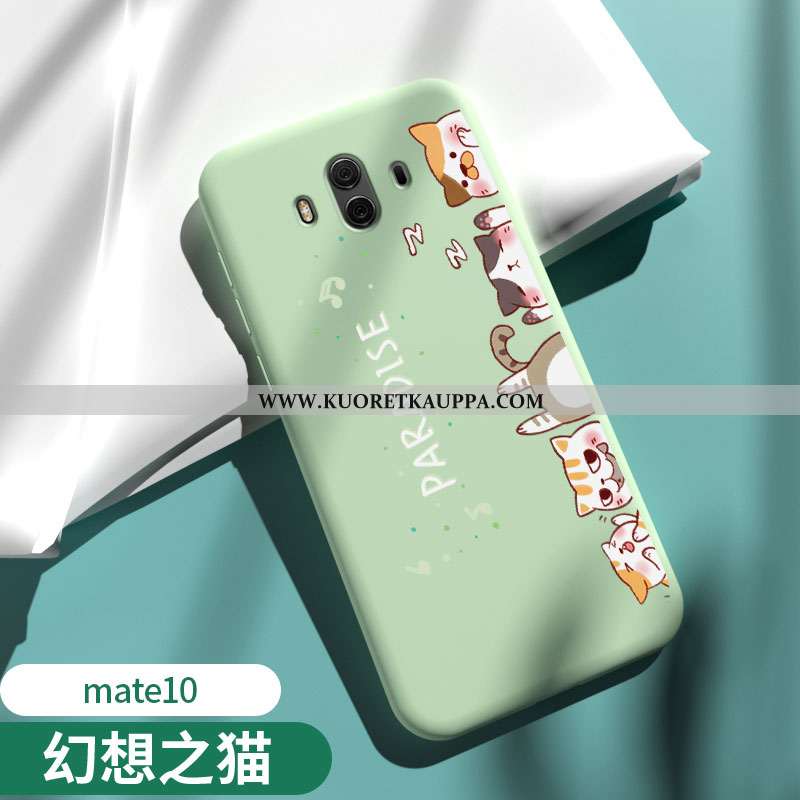 Kuori Huawei Mate 10, Kuoret Huawei Mate 10, Kotelo Huawei Mate 10 Silikoni Suojaus Jauhe Pinkki
