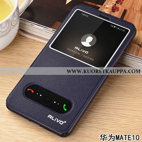 Kuori Huawei Mate 10, Kuoret Huawei Mate 10, Kotelo Huawei Mate 10 Suojaus Nahkakuori Puhelimen All 