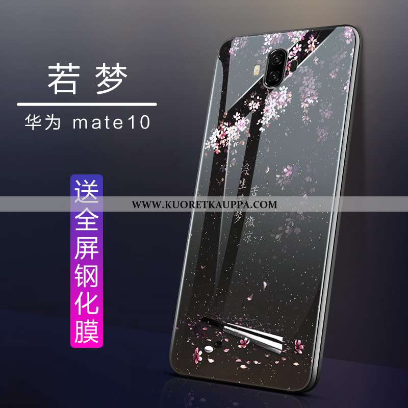 Kuori Huawei Mate 10, Kuoret Huawei Mate 10, Kotelo Huawei Mate 10 Suuntaus Pehmeä Neste Valkoinen