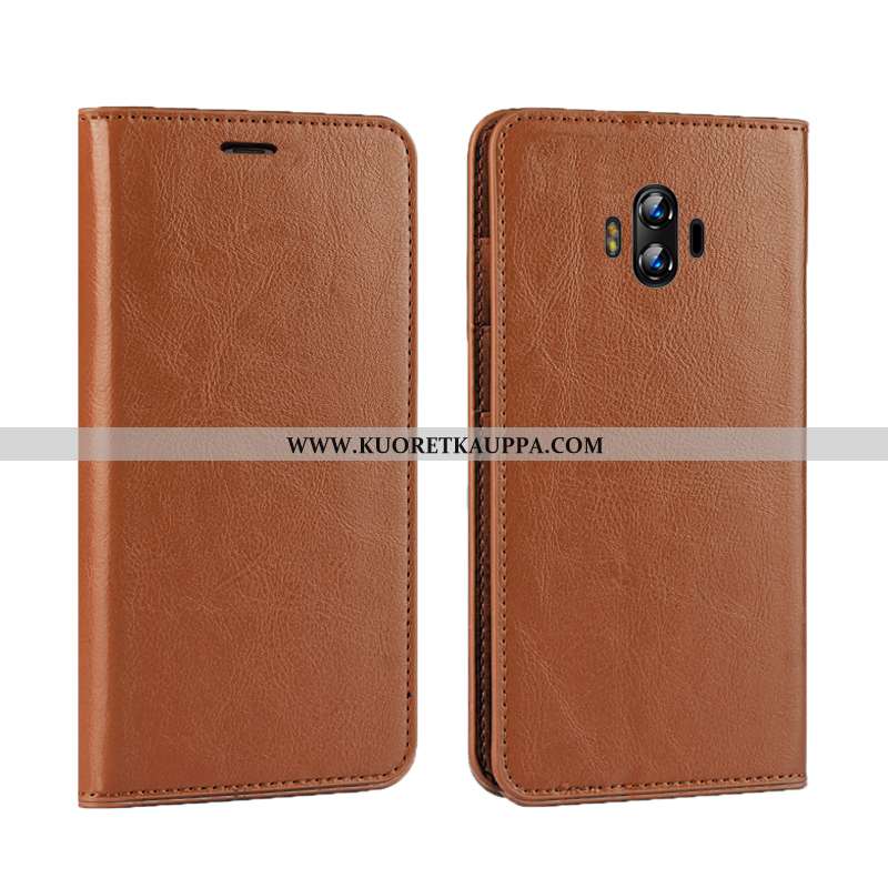 Kuori Huawei Mate 10, Kuoret Huawei Mate 10, Kotelo Huawei Mate 10 Ylellisyys Aito Nahka Vihreä All 