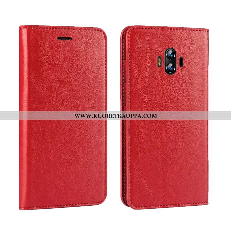 Kuori Huawei Mate 10, Kuoret Huawei Mate 10, Kotelo Huawei Mate 10 Ylellisyys Aito Nahka Vihreä All 