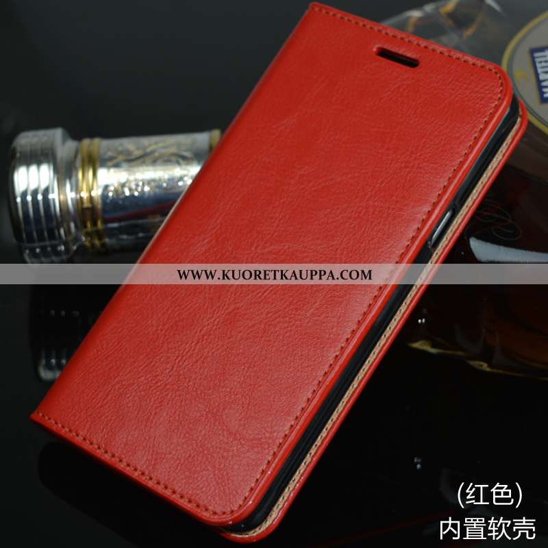 Kuori Huawei Mate 10 Lite, Kuoret Huawei Mate 10 Lite, Kotelo Huawei Mate 10 Lite Nahkakuori Kulta M