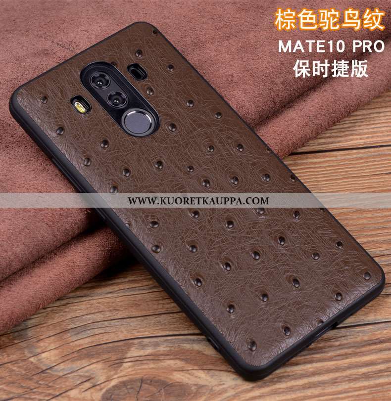 Kuori Huawei Mate 10 Pro, Kuoret Huawei Mate 10 Pro, Kotelo Huawei Mate 10 Pro Nahkakuori Suojaus Pu