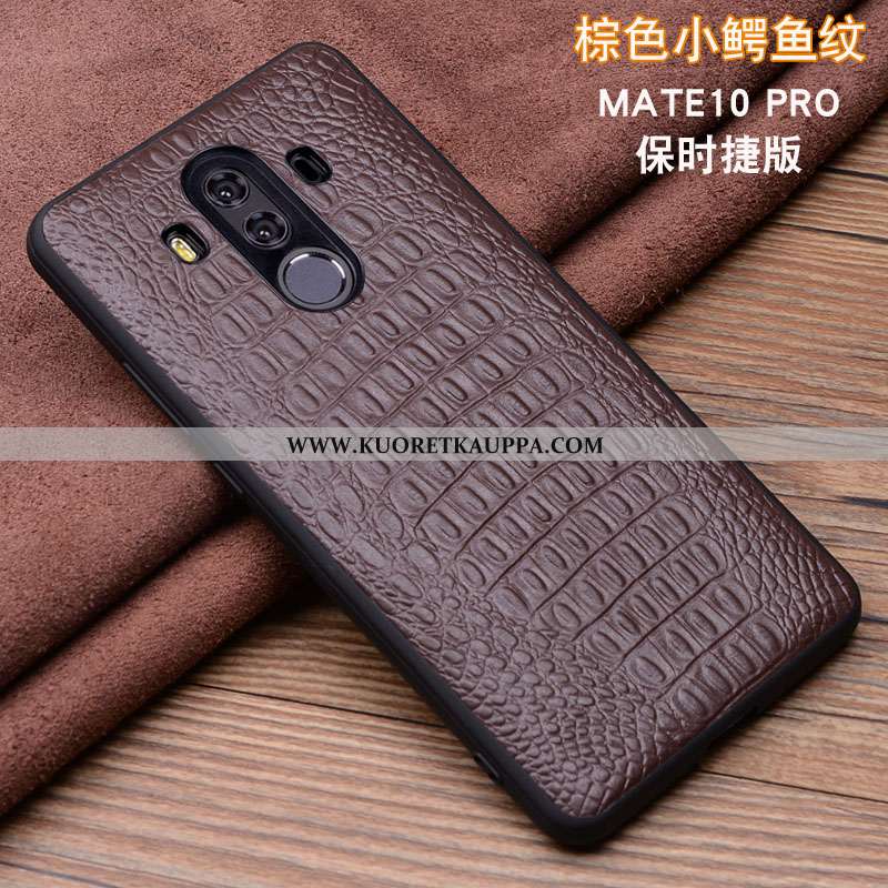 Kuori Huawei Mate 10 Pro, Kuoret Huawei Mate 10 Pro, Kotelo Huawei Mate 10 Pro Nahkakuori Suojaus Pu