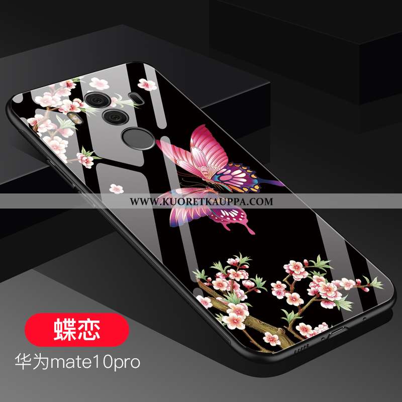 Kuori Huawei Mate 10 Pro, Kuoret Huawei Mate 10 Pro, Kotelo Huawei Mate 10 Pro Suojaus Lasi Net Red 