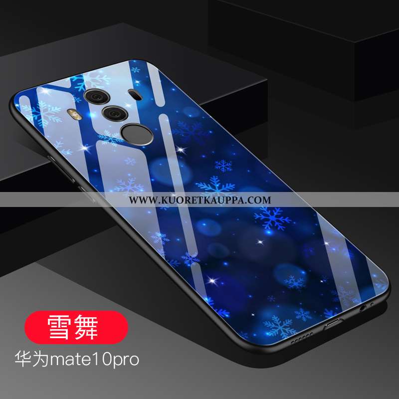 Kuori Huawei Mate 10 Pro, Kuoret Huawei Mate 10 Pro, Kotelo Huawei Mate 10 Pro Suojaus Lasi Net Red 