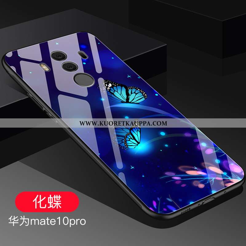 Kuori Huawei Mate 10 Pro, Kuoret Huawei Mate 10 Pro, Kotelo Huawei Mate 10 Pro Suojaus Lasi Net Red 