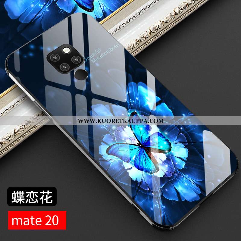 Kuori Huawei Mate 20, Kuoret Huawei Mate 20, Kotelo Huawei Mate 20 Lasi Tila Persoonallisuus Murtuma