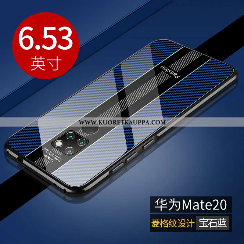 Kuori Huawei Mate 20, Kuoret Huawei Mate 20, Kotelo Huawei Mate 20 Lasi Ultra Valo Punainen