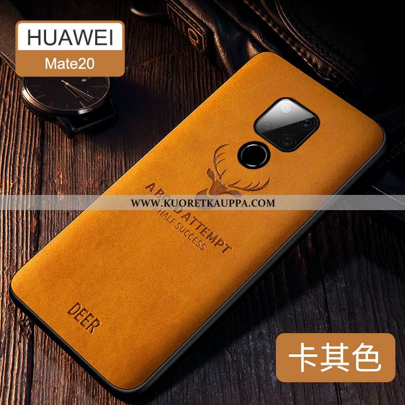 Kuori Huawei Mate 20, Kuoret Huawei Mate 20, Kotelo Huawei Mate 20 Silikoni Suojaus Vihreä Ultra