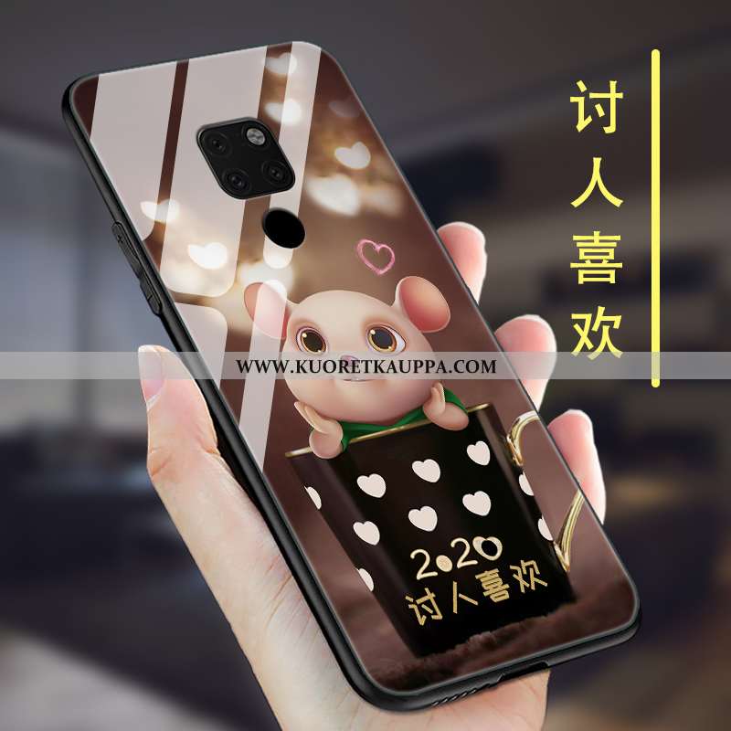 Kuori Huawei Mate 20, Kuoret Huawei Mate 20, Kotelo Huawei Mate 20 Valo Silikoni All Inclusive Suunt