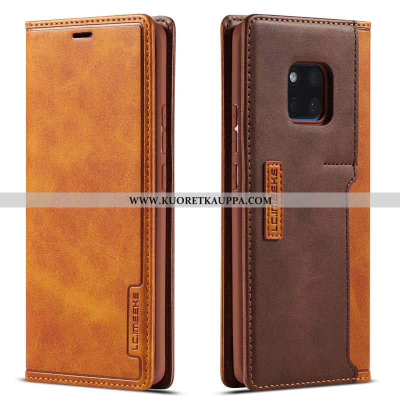 Kuori Huawei Mate 20 Pro, Kuoret Huawei Mate 20 Pro, Kotelo Huawei Mate 20 Pro Nahkakuori Kortti All